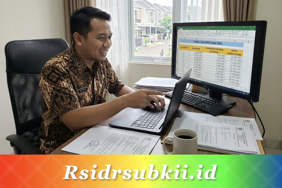 Gaji PPPK BGN 2025: Tabel Lengkap per Golongan dan Estimasi Tunjangan Kinerja