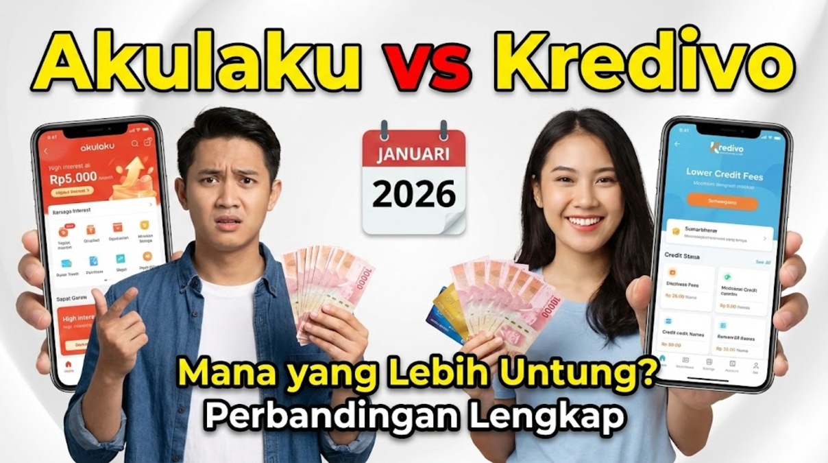 Akulaku vs Kredivo: Mana yang Lebih Untung? Perbandingan Lengkap Januari 2026