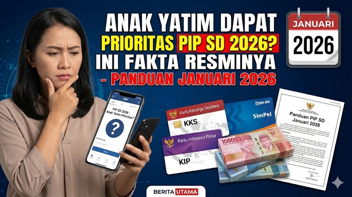 Anak Yatim Dapat Prioritas PIP SD 2026? Ini Fakta Resminya - Panduan Januari 2026