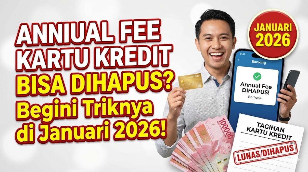 Annual Fee Kartu Kredit Bisa Dihapus? Begini Triknya di Januari 2026!