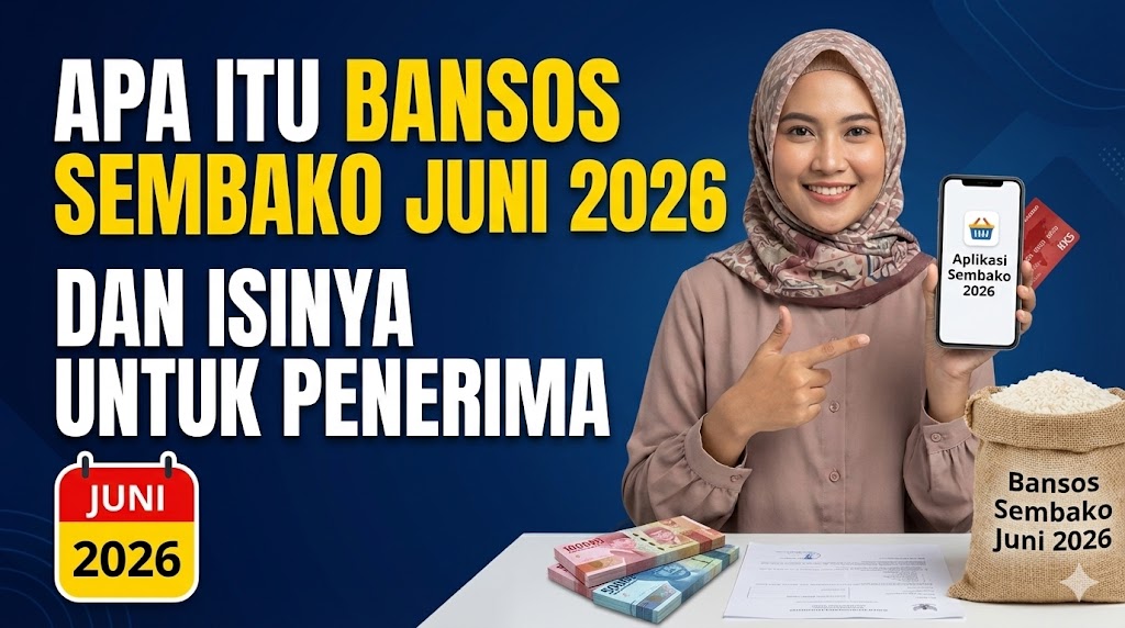 Apa Itu Bansos Sembako Juni 2026 dan Isinya untuk Penerima