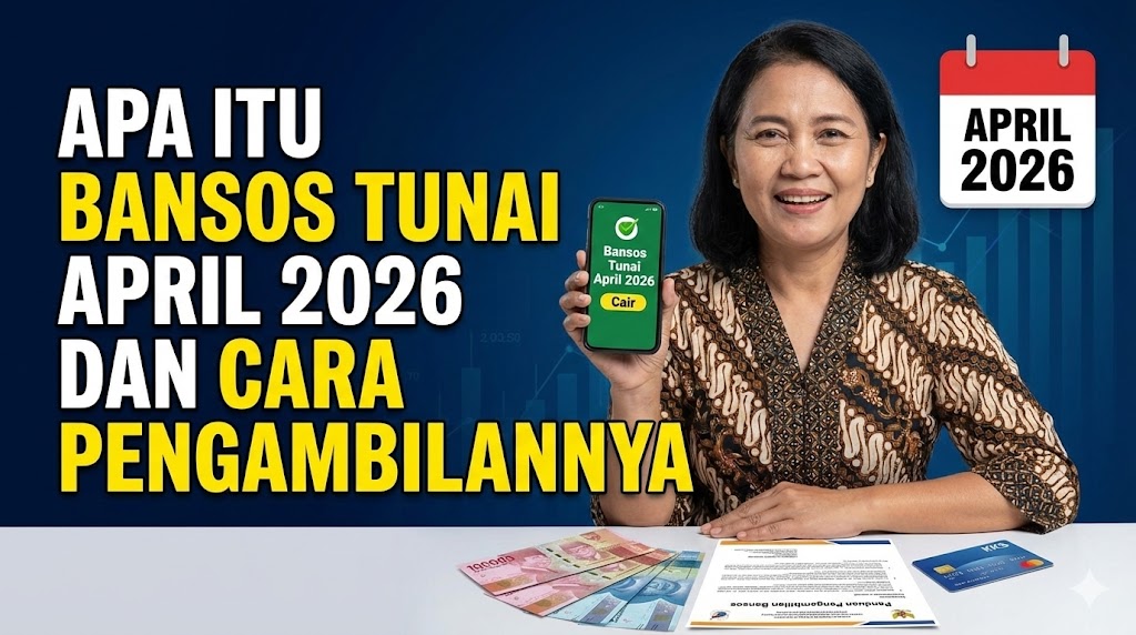 Apa Itu Bansos Tunai April 2026 dan Cara Pengambilannya