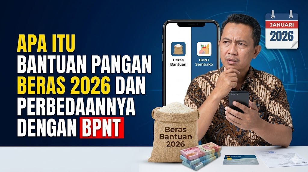 Apa Itu Bantuan Pangan Beras 2026 dan Perbedaannya dengan BPNT