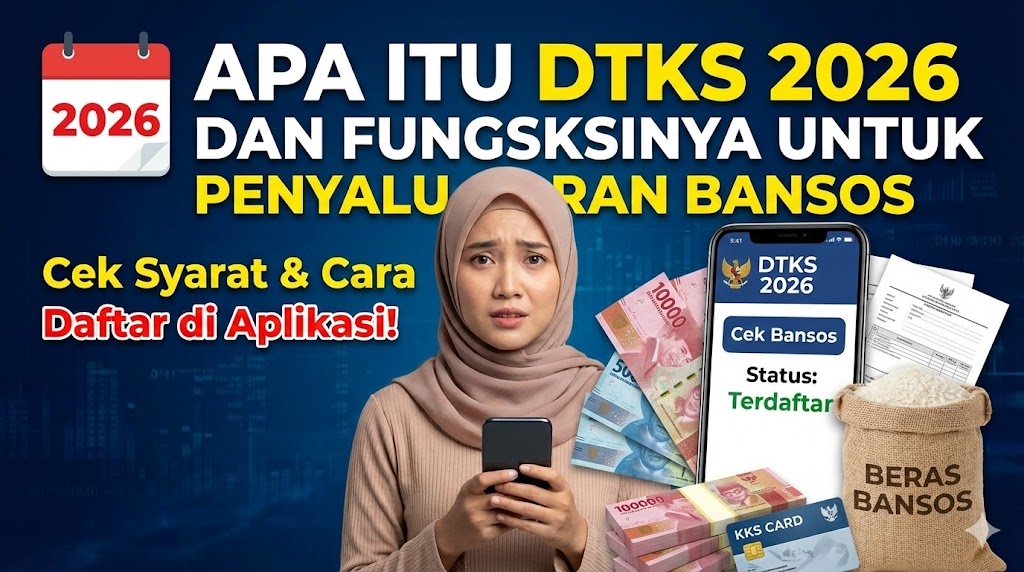 Apa Itu DTKS 2026 dan Fungsinya untuk Penyaluran Bansos