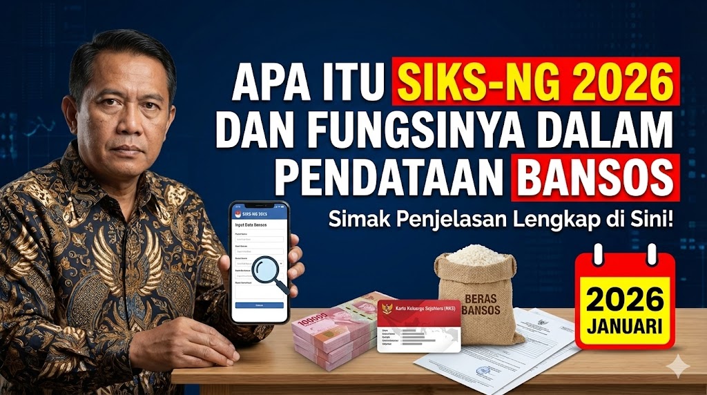 Apa Itu SIKS-NG 2026 dan Fungsinya dalam Pendataan Bansos