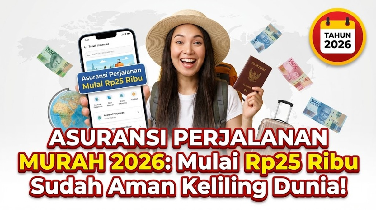 Asuransi Perjalanan Murah 2026: Mulai Rp25 Ribu Sudah Aman Keliling Dunia!