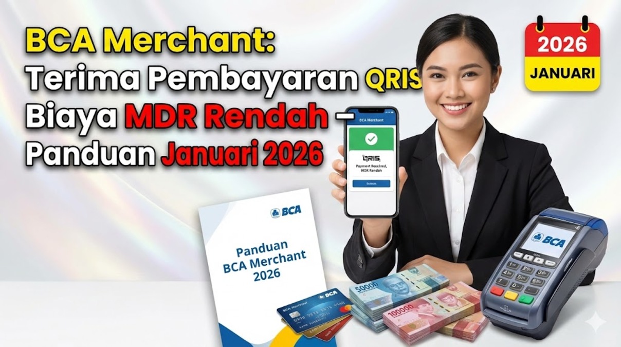 BCA Merchant: Cara Terima Pembayaran QRIS dengan Biaya MDR Rendah – Panduan Januari 2026