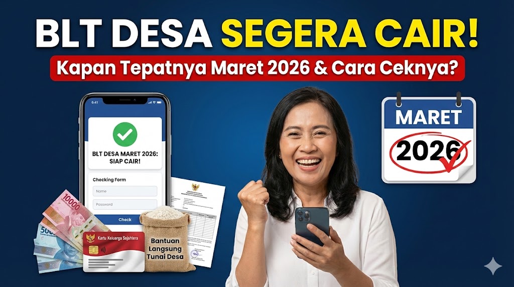 BLT Desa Segera Cair! Kapan Tepatnya Maret 2026 dan Cara Ceknya?
