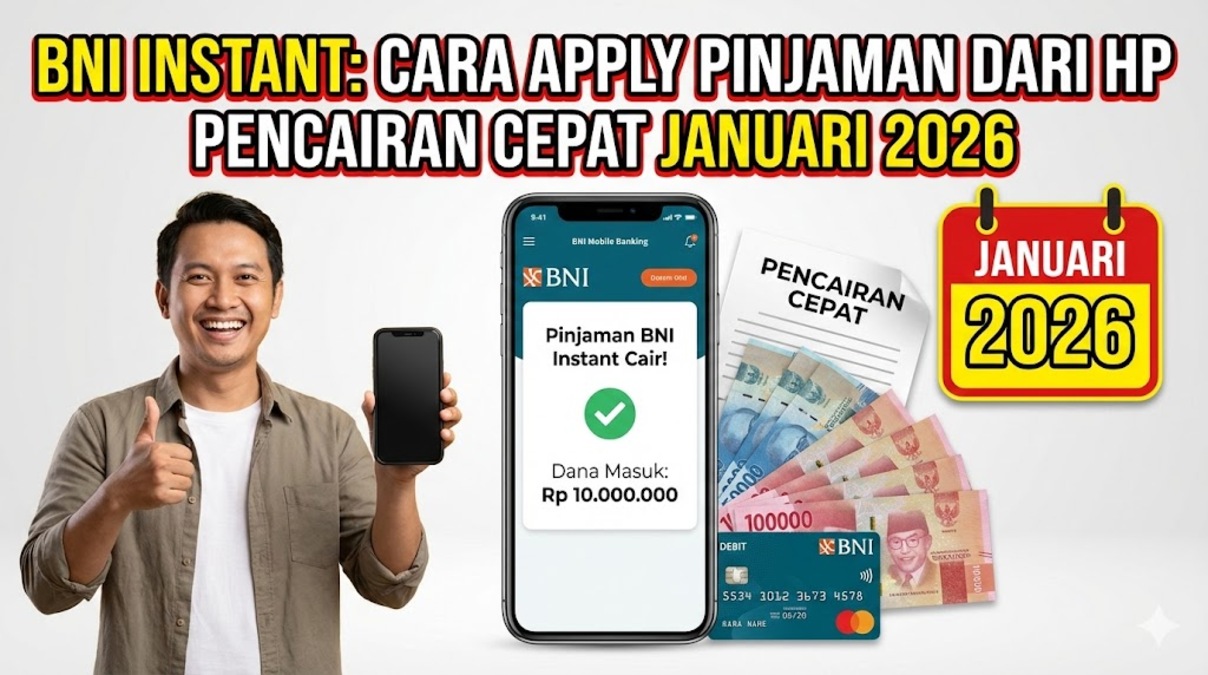 BNI Instant: Cara Apply Pinjaman dari HP dengan Pencairan Cepat Januari 2026