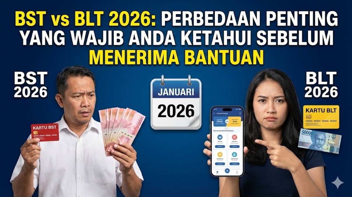 BST vs BLT 2026: Perbedaan Penting yang Wajib Anda Ketahui Sebelum Menerima Bantuan