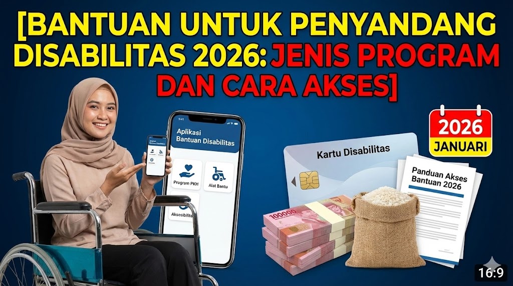 Bantuan untuk Penyandang Disabilitas 2026: Jenis Program dan Cara Akses