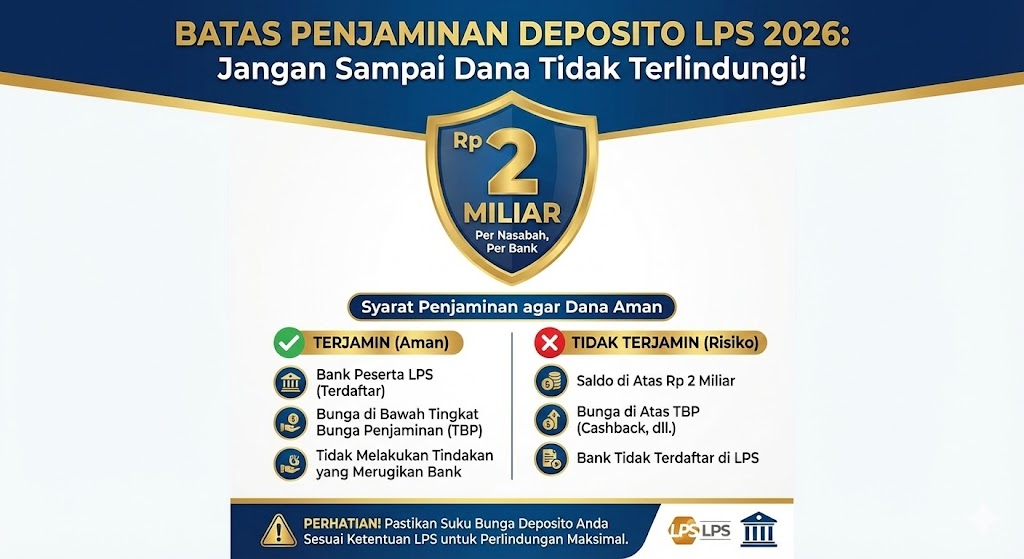 Batas Penjaminan Deposito LPS 2026: Jangan Sampai Dana Tidak Terlindungi!