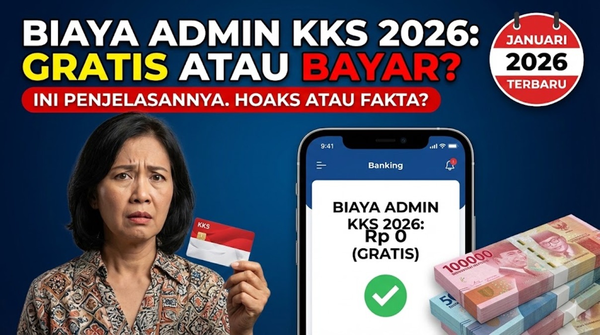 Biaya Admin KKS 2026: Gratis atau Bayar? Ini Penjelasannya