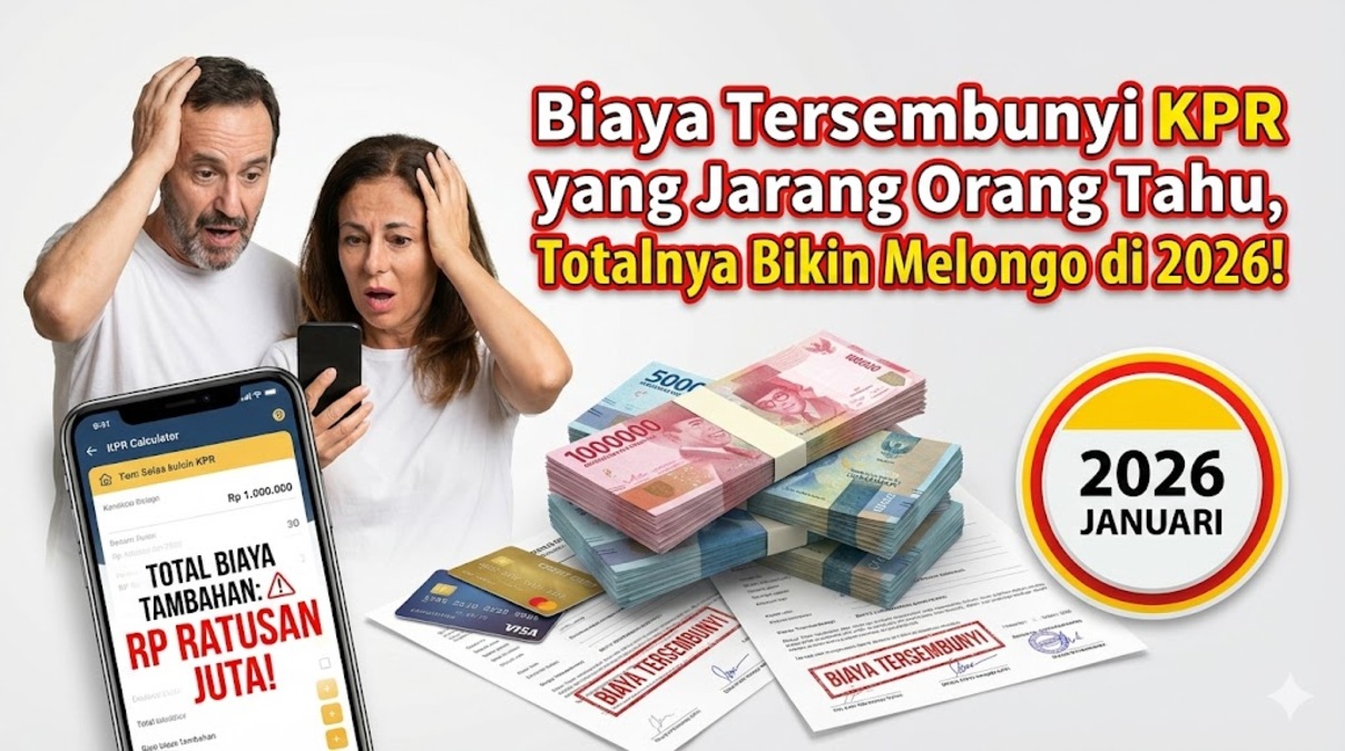 Biaya Tersembunyi KPR yang Jarang Orang Tahu, Totalnya Bikin Melongo di 2026!