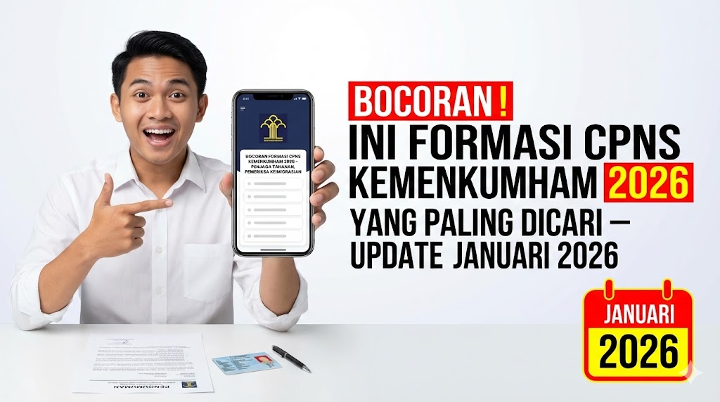 Bocoran! Ini Formasi CPNS Kemenkumham 2026 yang Paling Dicari – Update Januari 2026