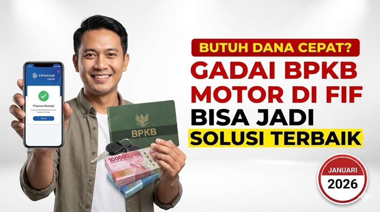 Butuh Dana Cepat? Gadai BPKB Motor di FIF Bisa Jadi Solusi Terbaik Januari 2026