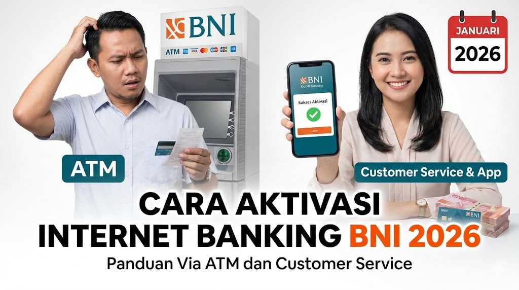 Cara Aktivasi Internet Banking BNI 2026: Panduan Via ATM dan Customer Service