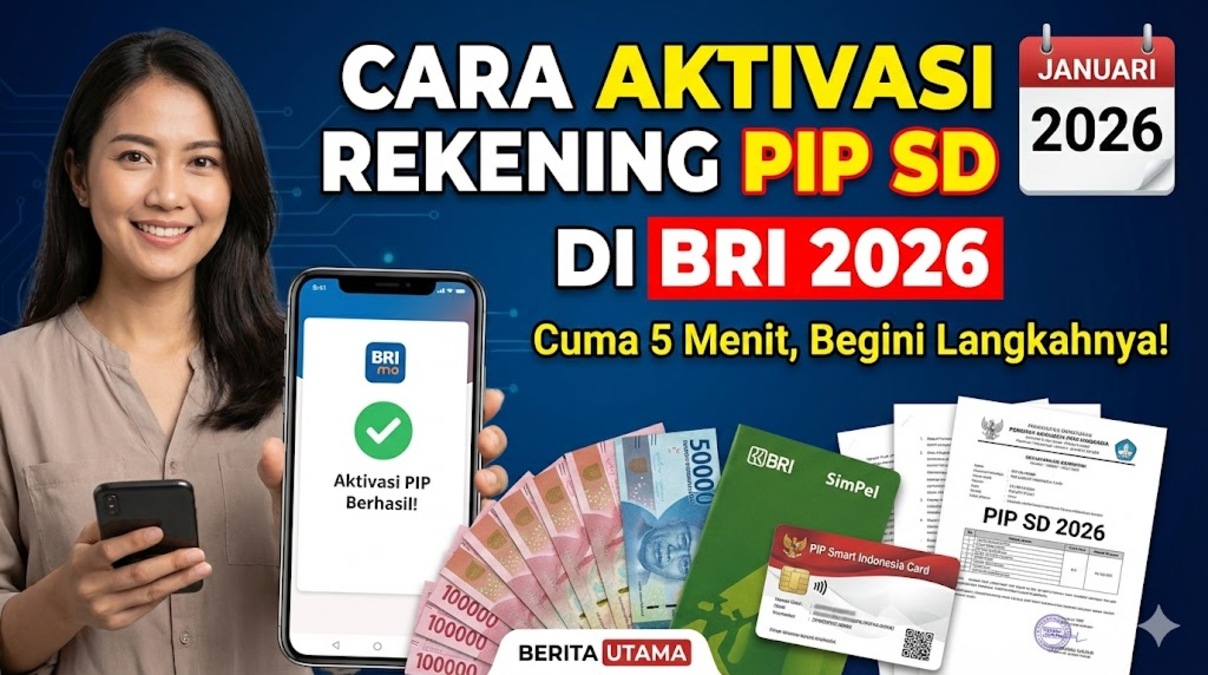 Cara Aktivasi Rekening PIP SD di BRI 2026: Cuma 5 Menit, Begini Langkahnya!
