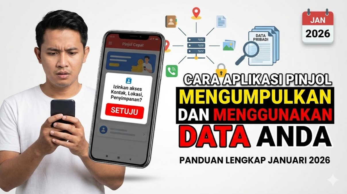 Cara Aplikasi Pinjol Mengumpulkan dan Menggunakan Data Anda Januari 2026