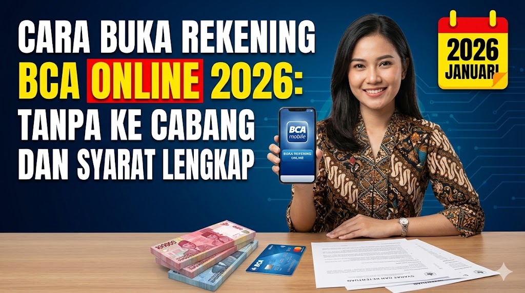 Cara Buka Rekening BCA Online 2026: Tanpa ke Cabang dan Syarat Lengkap