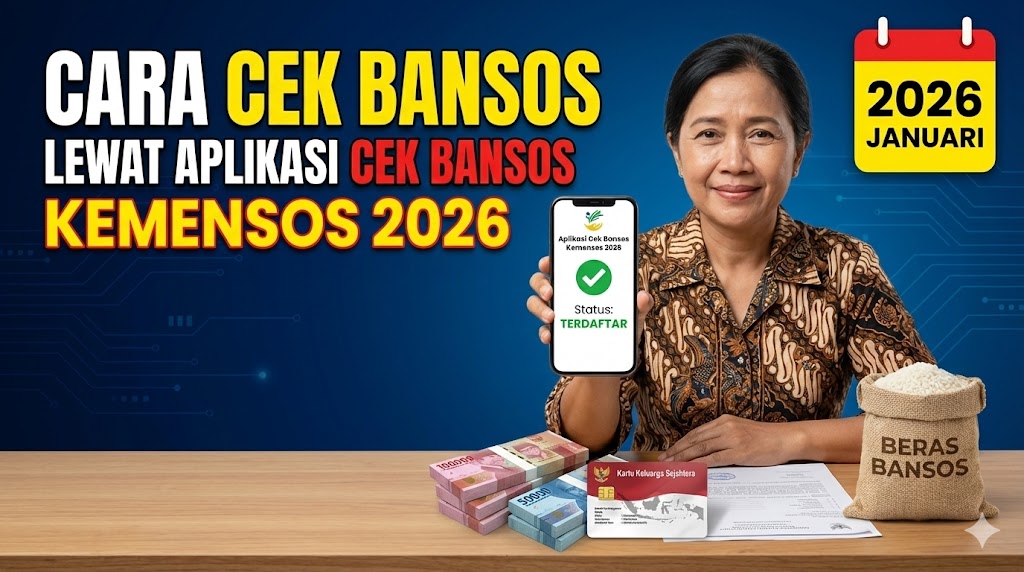 Cara Cek Bansos Lewat Aplikasi Cek Bansos Kemensos 2026