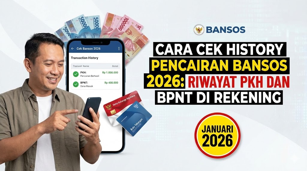 Cara Cek History Pencairan Bansos 2026: Riwayat PKH dan BPNT di Rekening