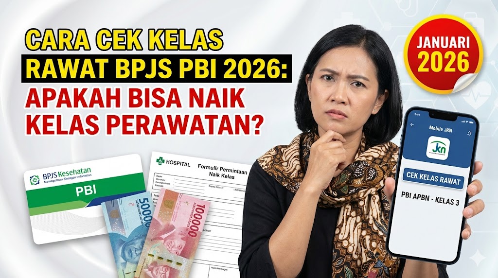Cara Cek Kelas Rawat BPJS PBI 2026: Apakah Bisa Naik Kelas Perawatan?