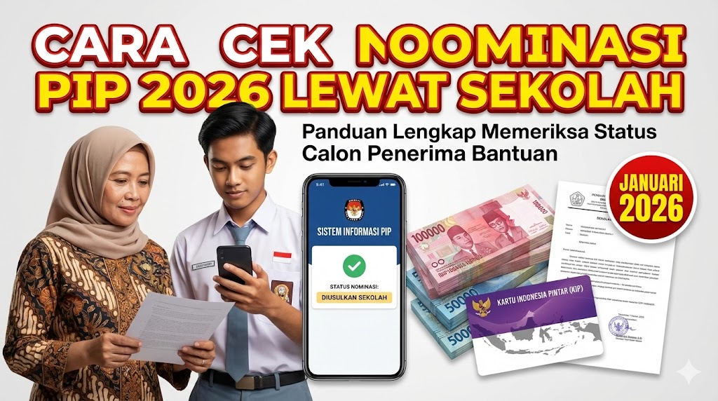 Cara Cek Nominasi PIP 2026 Lewat Sekolah: Panduan Lengkap Memeriksa Status Calon Penerima Bantuan