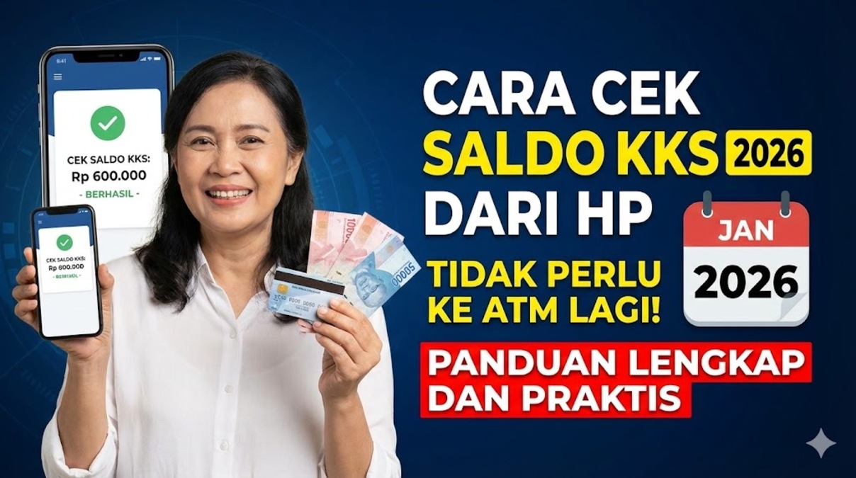 Cara Cek Saldo KKS 2026 dari HP, Tidak Perlu ke ATM Lagi! Panduan Lengkap dan Praktis