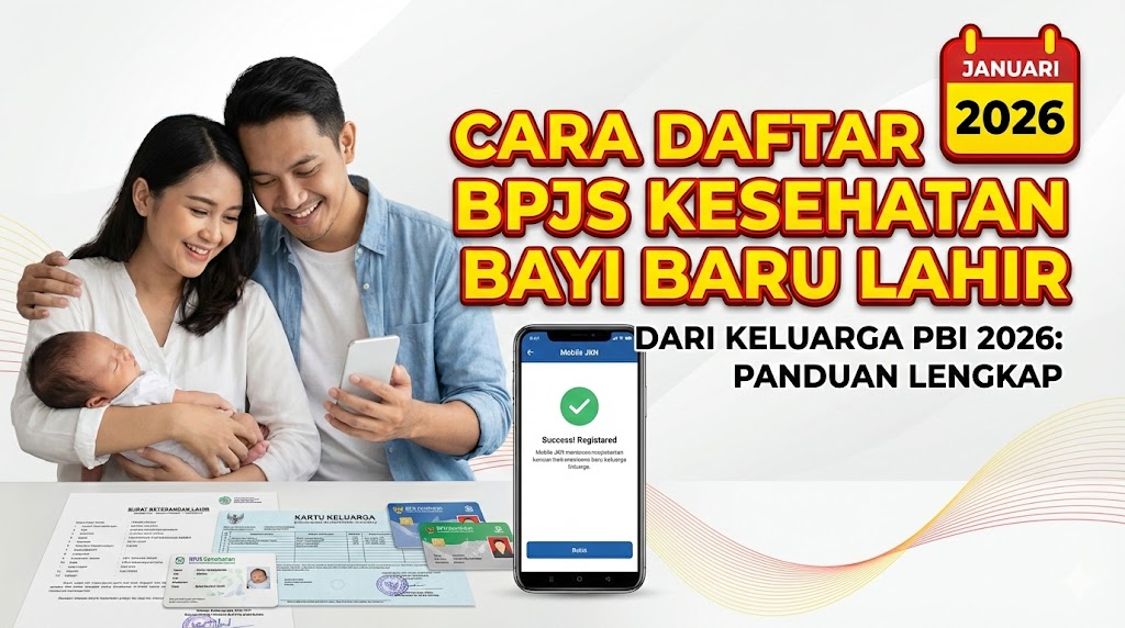 Cara Daftar BPJS Kesehatan untuk Bayi Baru Lahir dari Keluarga PBI 2026: Panduan Lengkap
