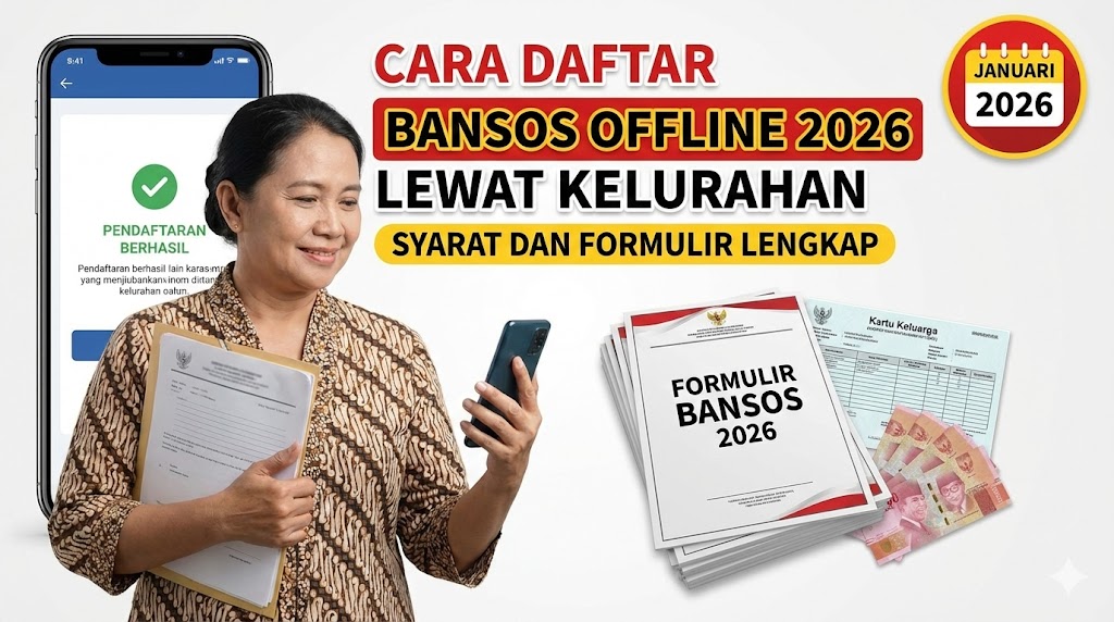 Cara Daftar Bansos Offline 2026 Lewat Kelurahan: Syarat dan Formulir Lengkap