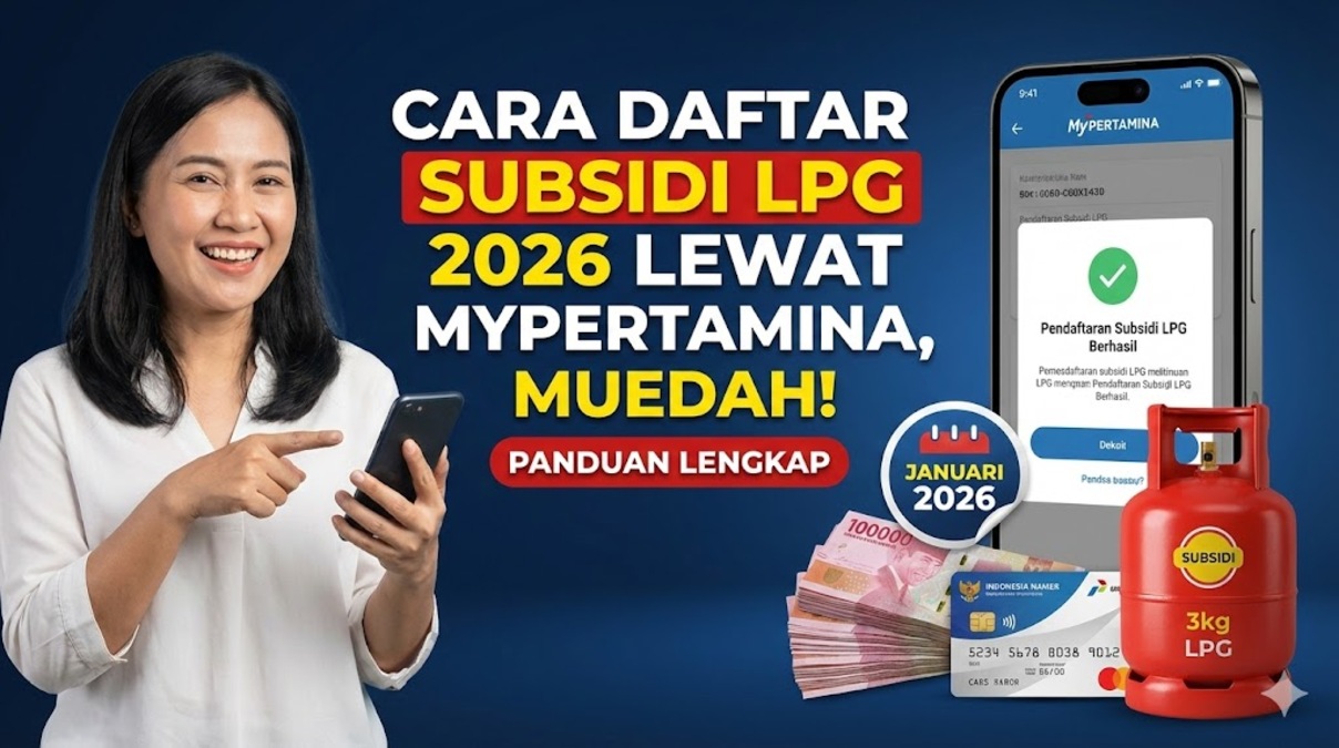 Cara Daftar Subsidi LPG 2026 Lewat MyPertamina, Mudah!