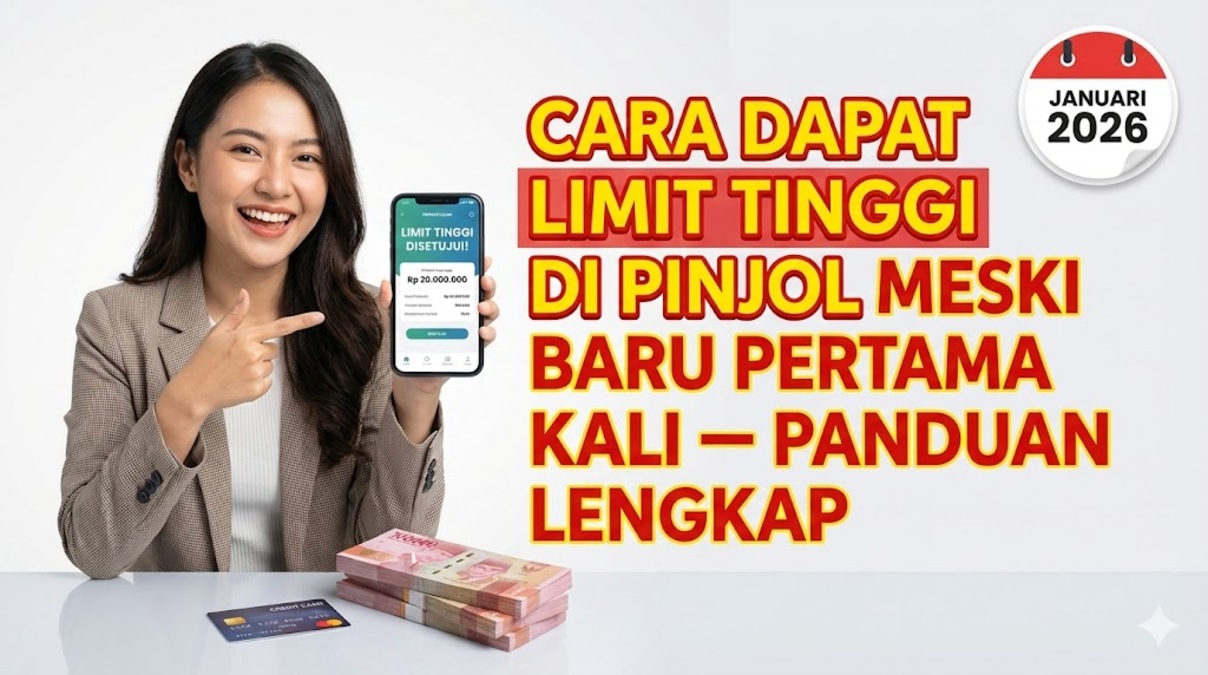 Cara Dapat Limit Tinggi di Pinjol Meski Baru Pertama Kali – Panduan Lengkap Januari 2026