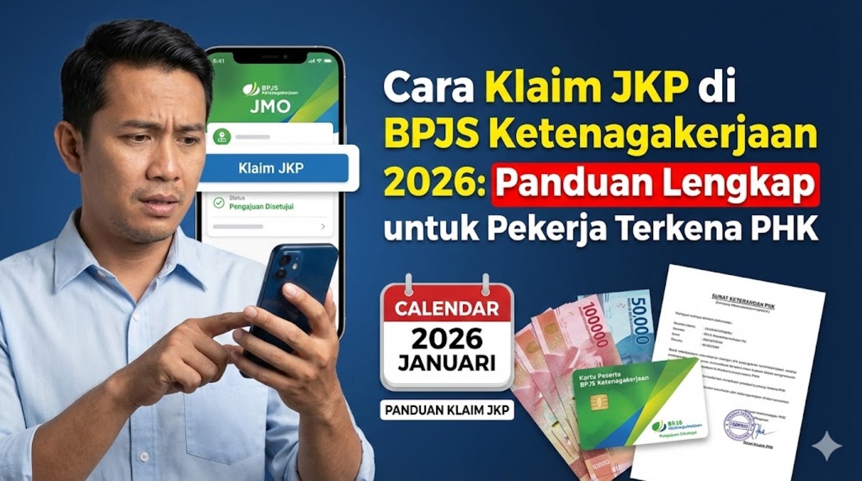 Cara Klaim JKP di BPJS Ketenagakerjaan 2026: Panduan Lengkap untuk Pekerja Terkena PHK