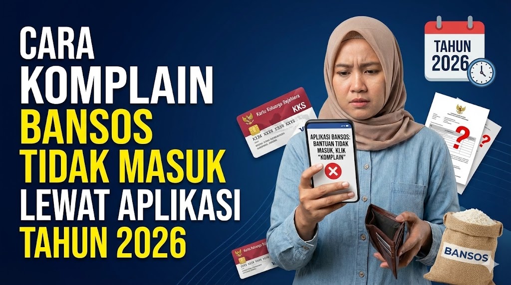 Cara Komplain Bansos Tidak Masuk Lewat Aplikasi Tahun 2026