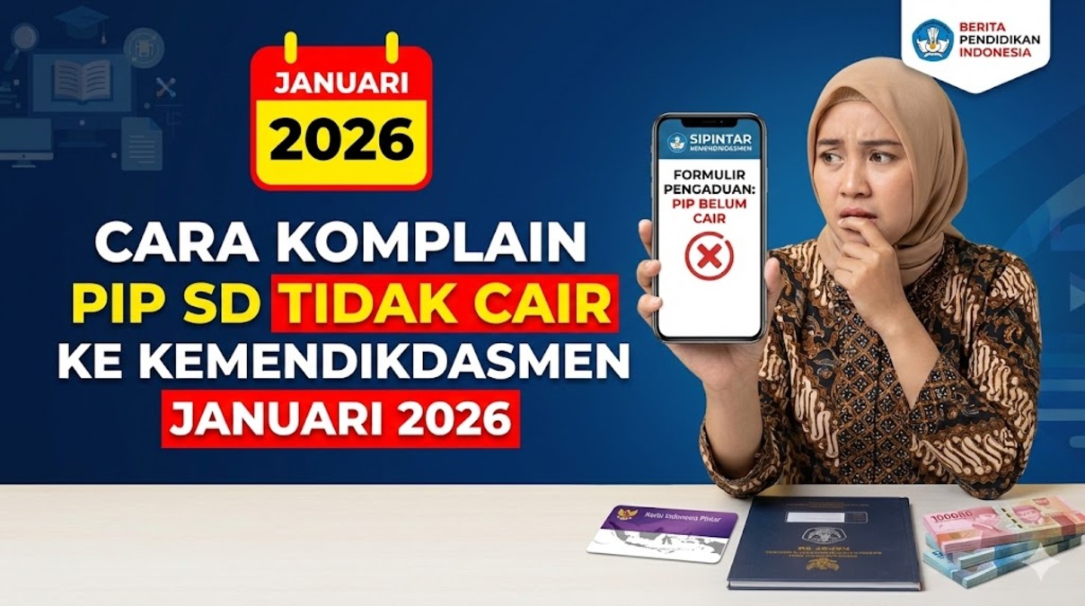 Cara Komplain PIP SD Tidak Cair ke Kemendikdasmen Januari 2026