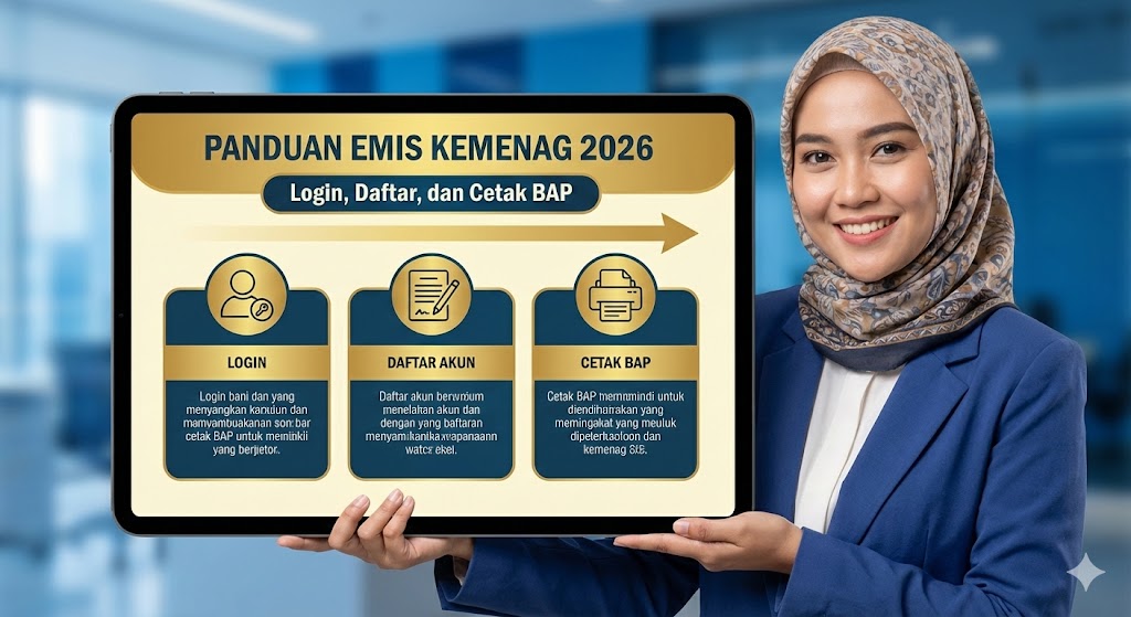 Cara Login EMIS Kemenag 2026: Masuk, Daftar, dan Cetak BAP