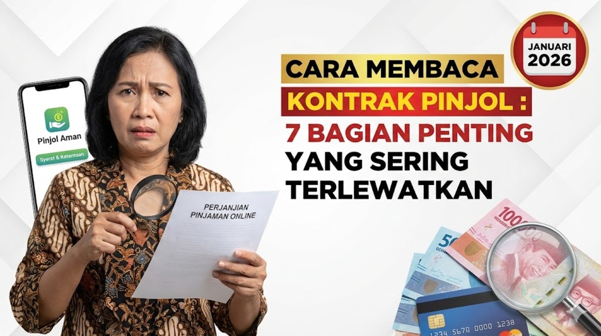 Cara Membaca Kontrak Pinjol: 7 Bagian Penting yang Sering Terlewatkan Januari 2026