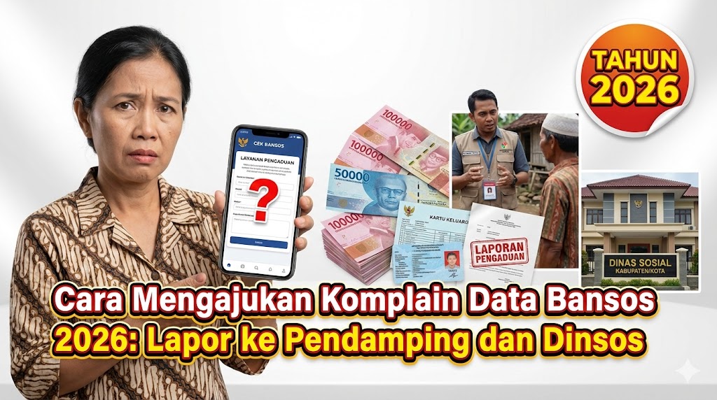 Cara Mengajukan Komplain Data Bansos 2026: Lapor ke Pendamping dan Dinsos