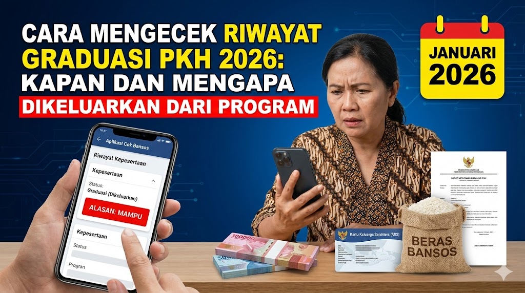 Cara Mengecek Riwayat Graduasi PKH 2026: Kapan dan Mengapa Dikeluarkan dari Program