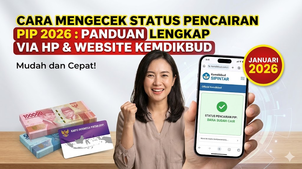 Cara Mengecek Status Pencairan PIP 2026: Panduan Lengkap Via HP dan Website Kemdikbud