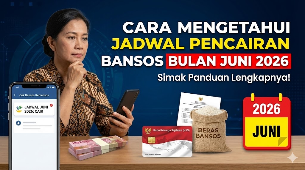 Cara Mengetahui Jadwal Pencairan Bansos Bulan Juni 2026