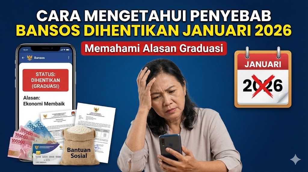 Cara Mengetahui Penyebab Bansos Dihentikan Januari 2026: Memahami Alasan Graduasi