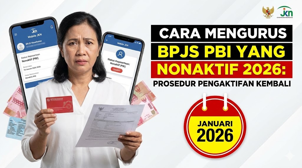 Cara Mengurus BPJS PBI yang Nonaktif 2026: Prosedur Pengaktifan Kembali