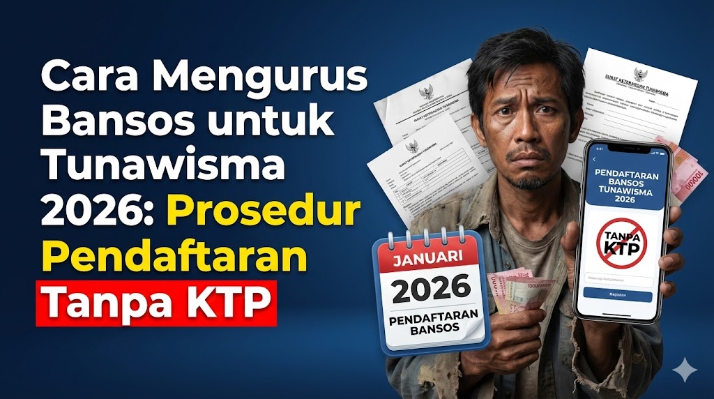 Cara Mengurus Bansos untuk Tunawisma 2026: Prosedur Pendaftaran Tanpa KTP