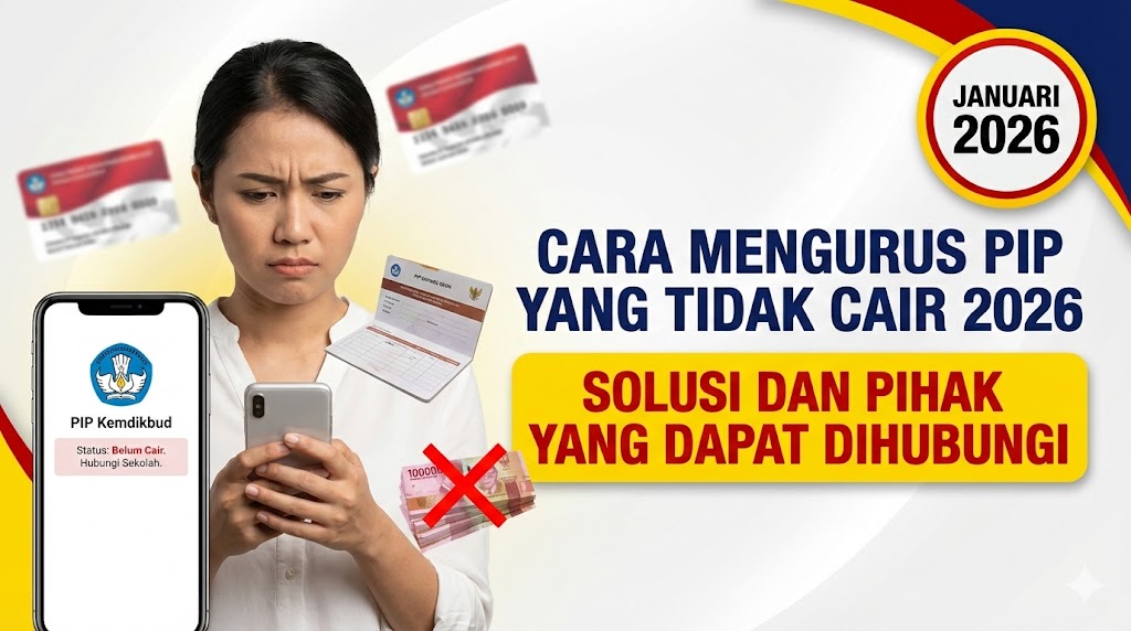 Cara Mengurus PIP yang Tidak Cair 2026: Solusi dan Pihak yang Dapat Dihubungi