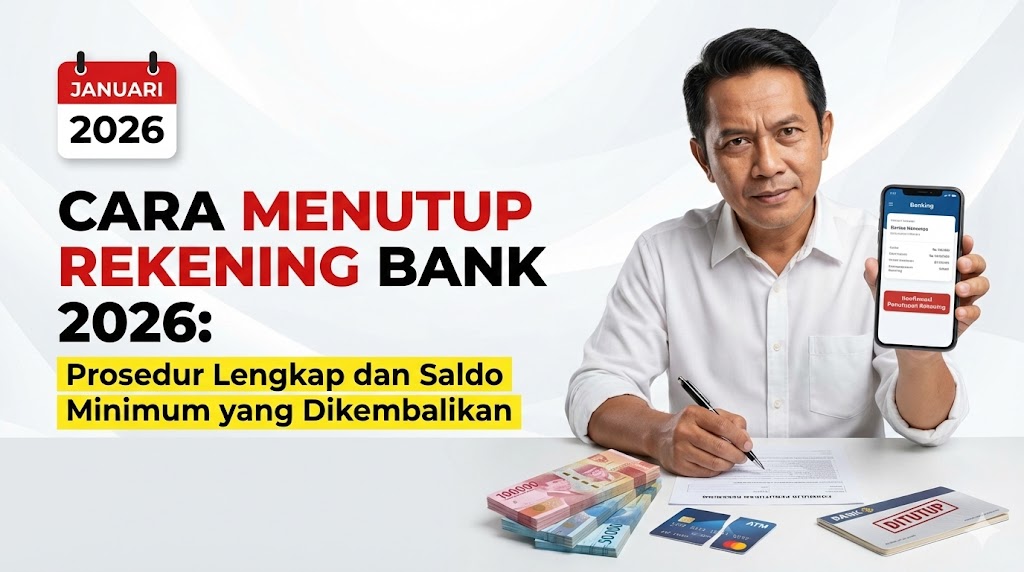 Cara Menutup Rekening Bank 2026: Prosedur Lengkap dan Saldo Minimum yang Dikembalikan