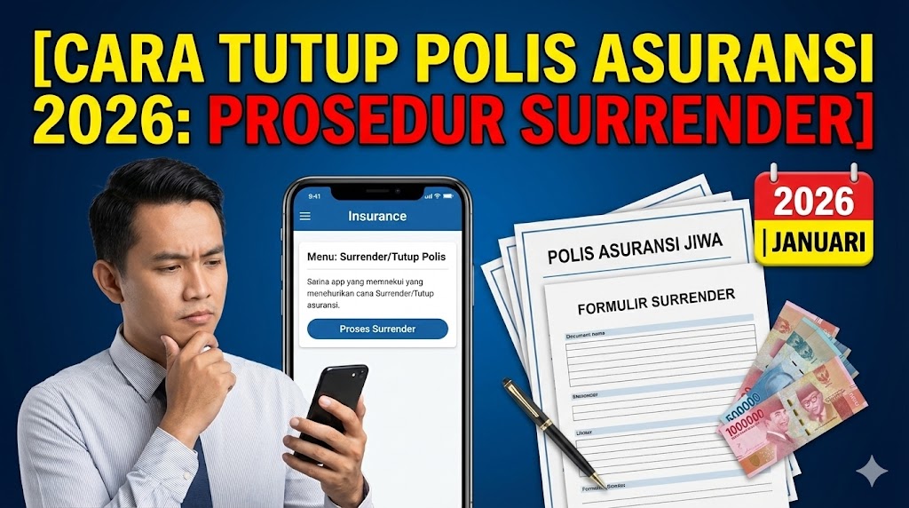Cara Tutup Polis Asuransi 2026: Prosedur Surrender