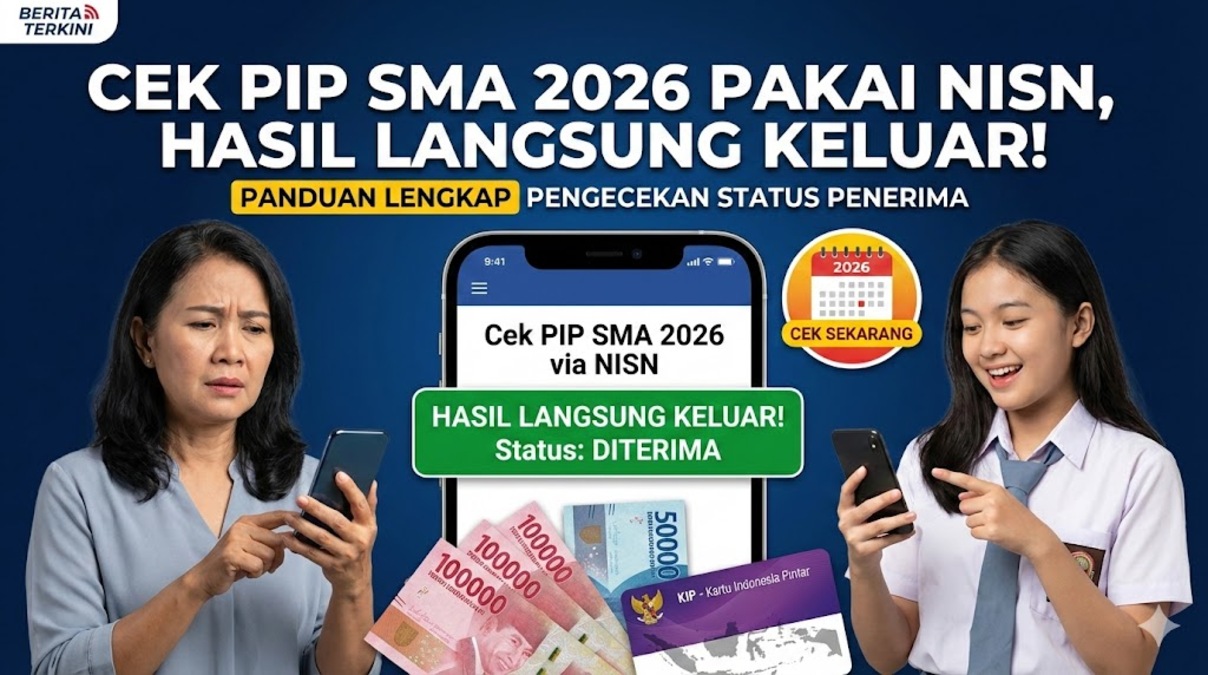 Cek PIP SMA 2026 Pakai NISN, Hasil Langsung Keluar! – Panduan Lengkap Pengecekan Status Penerima