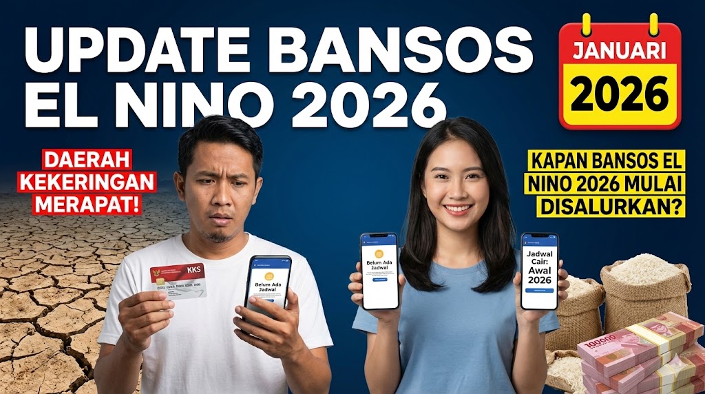 Daerah Kekeringan Merapat! Kapan Bansos El Nino 2026 Mulai Disalurkan?